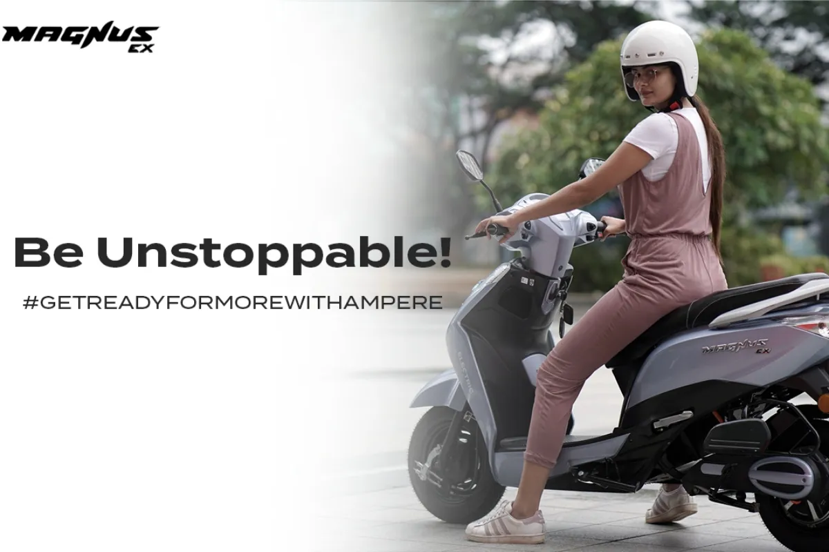 Ampere Magnus EX electric scooter with 121 km range launched at Rs 68,999 Bike News The