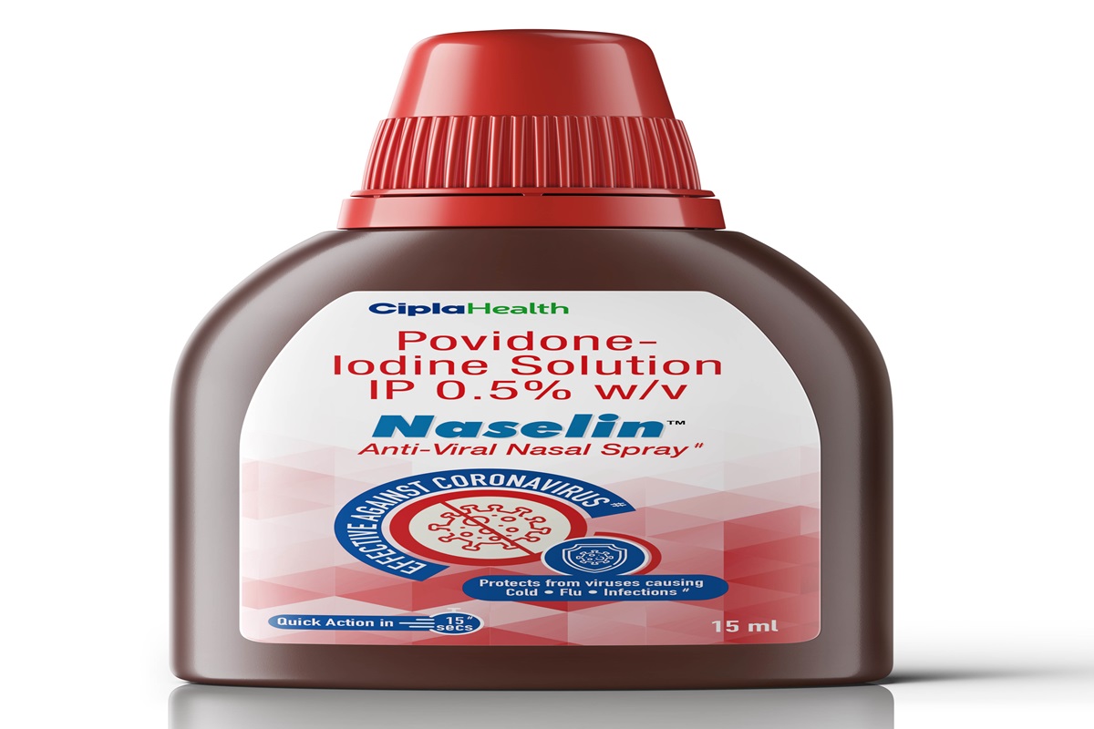 Cipla launches antiviral nasal spray Naselin to protect against