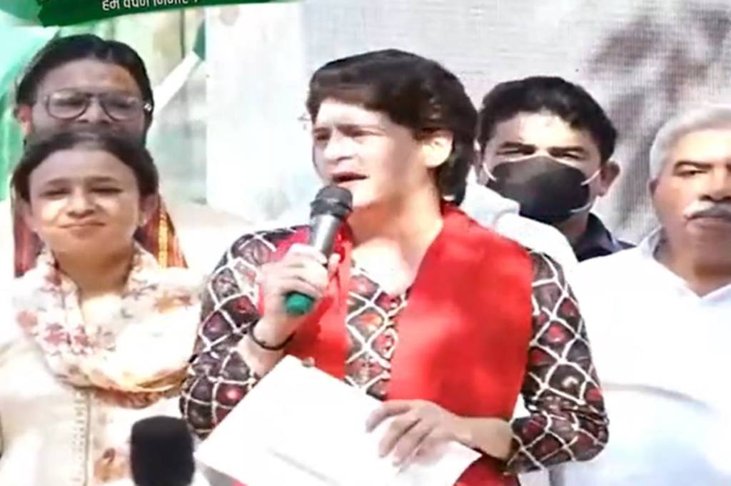 It may be recalled that Priyanka Gandhi had recently announced to reserve 40 per cent of total party tickets for women candidates only.