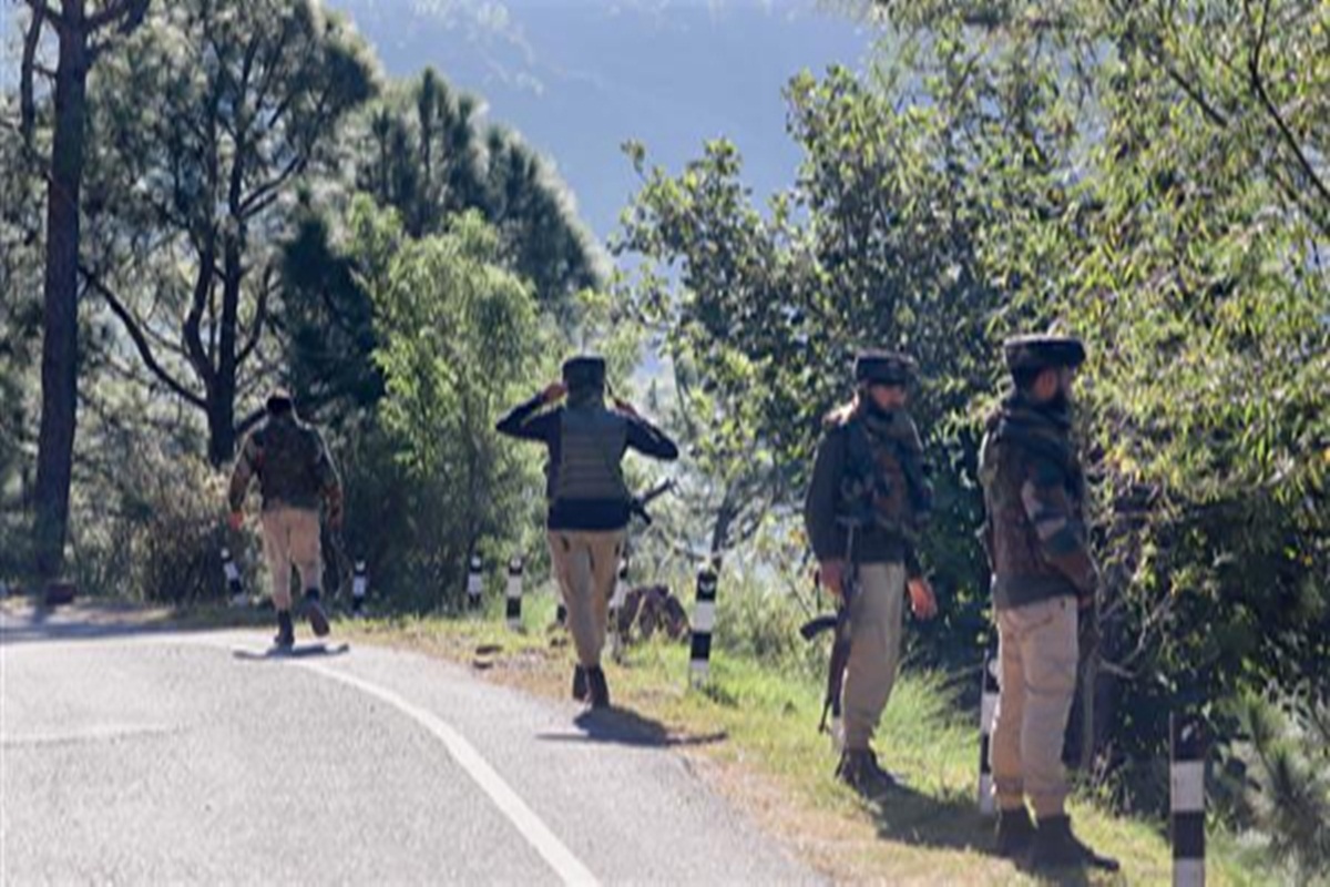 Search for terrorists in J&K forest belt enters 21st day, highway