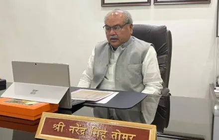 Tomar said that he is pained that the government couldn't explain the benefits of the farm laws to the farmers.