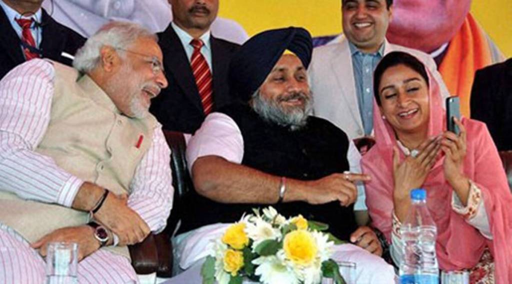 Despite the Modi government announcing a major climbdown ceding to the protesting farmers, the SAD has said that it will not reunite with the saffron party. 