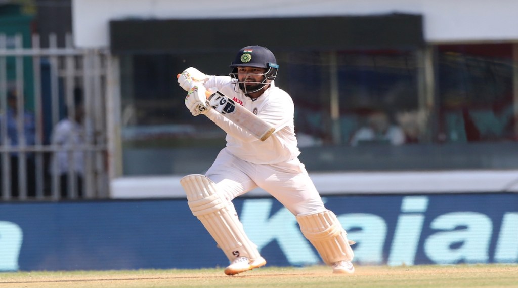 Wicketkeeper-batter Rishabh Pant top-scored for India in the second innings with a run-a-ball 34 as the visiting team was all out for 174 in the second innings. (Twitter/BCCI)