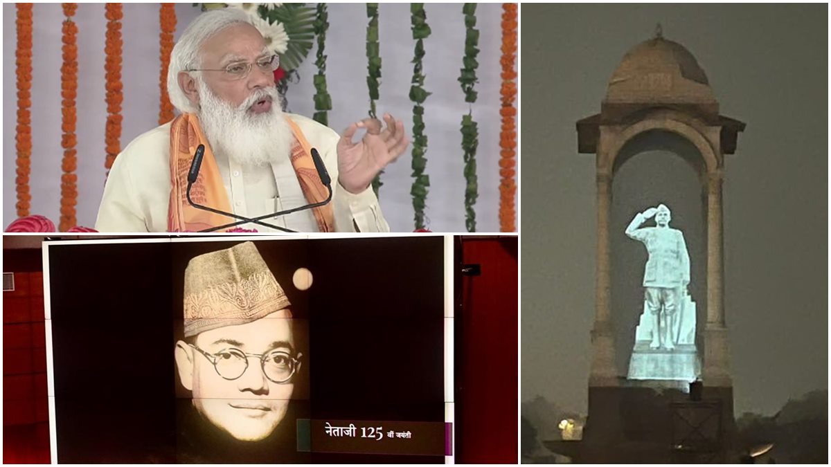 PM Modi to unveil Netaji’s hologram statue on Jan 23 at India Gate