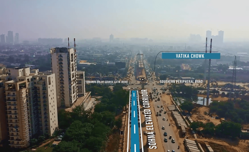 The well-connected Sohna Road continuously witnesses new constructions that contribute to the convenience.