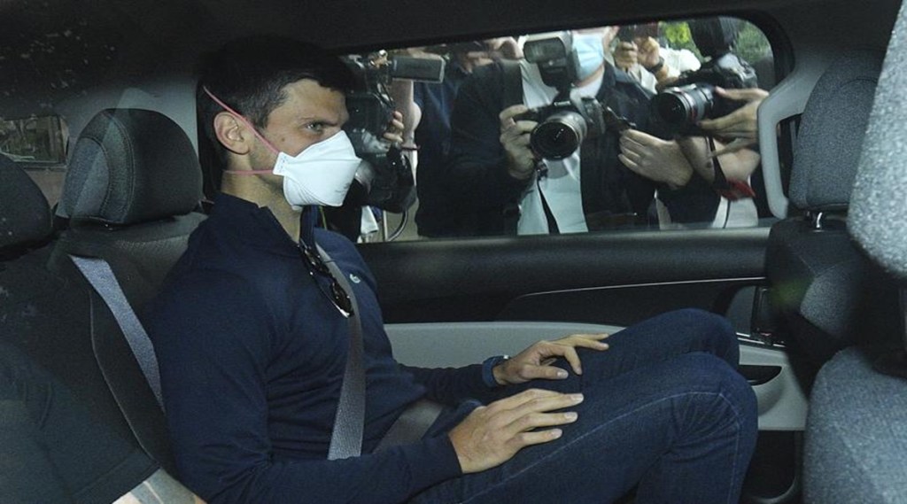 Djokovic’s visa saga dominated headlines across the globe, fuelling debate over the rights of people who choose to remain unvaccinated. (AP)