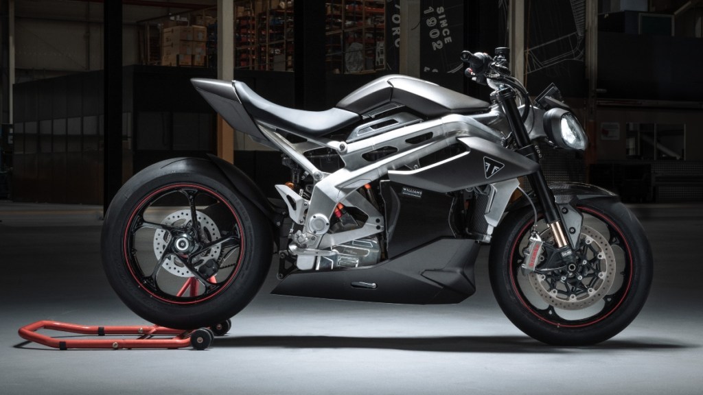 Triumph TE1 electric motorcycle prototype revealed Road & Track