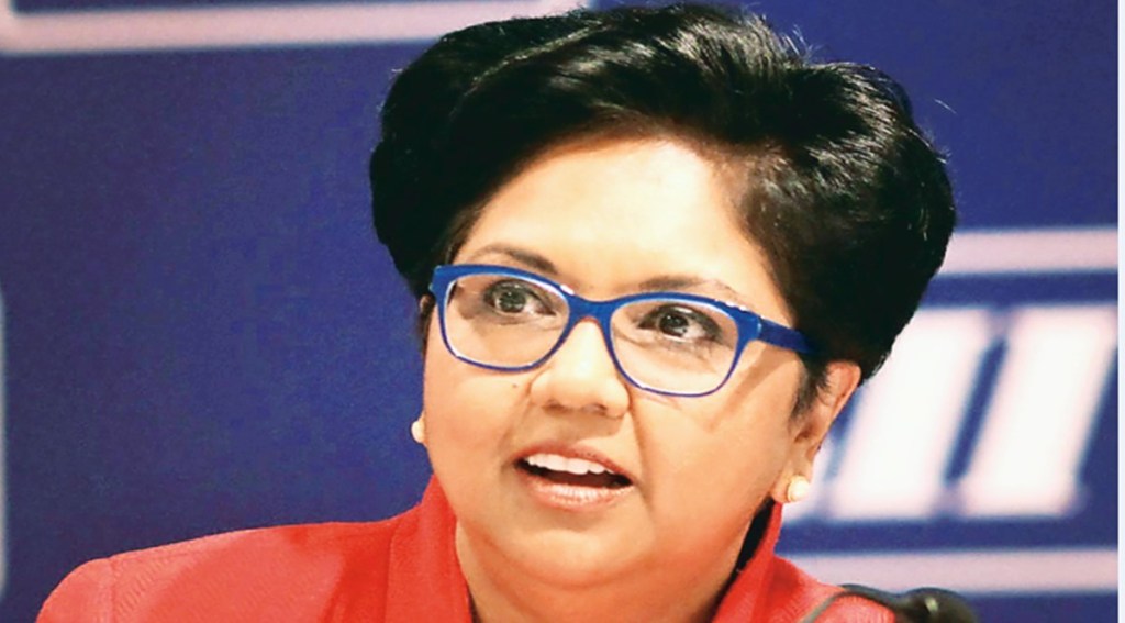 Former chairperson and CEO of PepsiCo Indra Nooyi