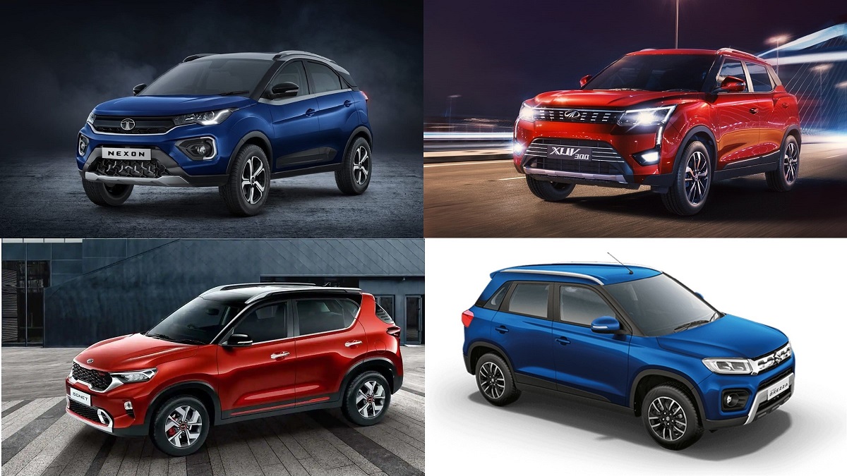 Top 5 highest selling compact SUVs for February 2022 Tata Nexon to Kia