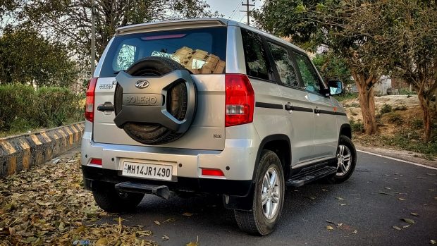 Mahindra Bolero Neo Review Rear 3 Quarter