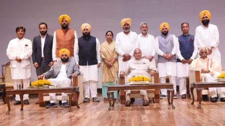 While the Punjab cabinet has a place for 18 ministers, Bhagwant Mann has inducted ten ministers at first taking the total number to 11 including the CM himself.
