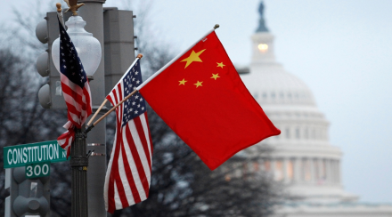 China on Friday again sought to highlight its calls for negotiations and donations of humanitarian aid. (Reuters)