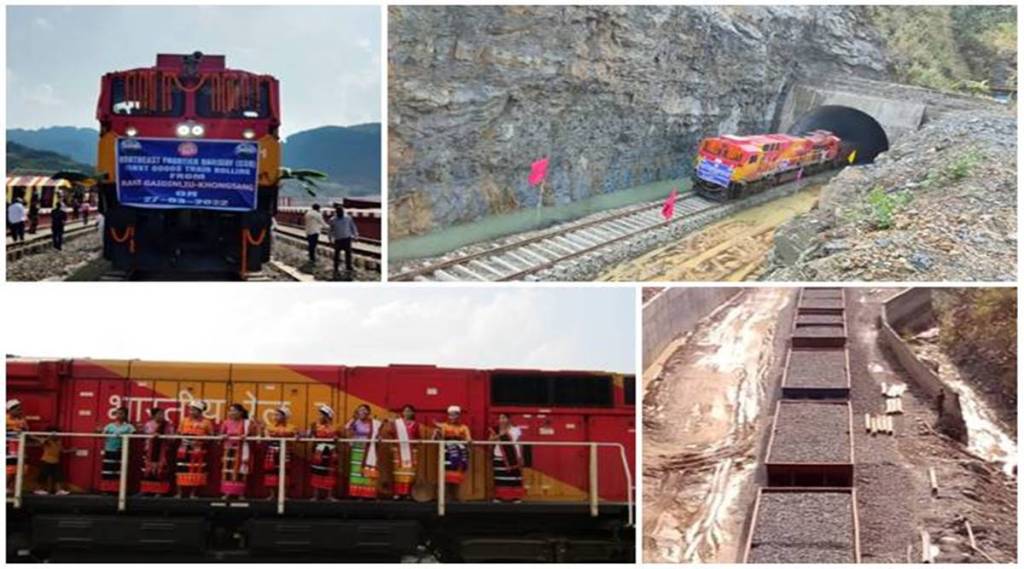 Trade and economy boost in Manipur! Indian Railways’ first goods train