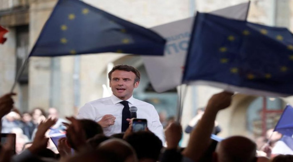 Opinion polls point to Macron as the likely winner but with a much smaller margin than in 2017, when he beat Le Pen with 66.1% of the vote.
