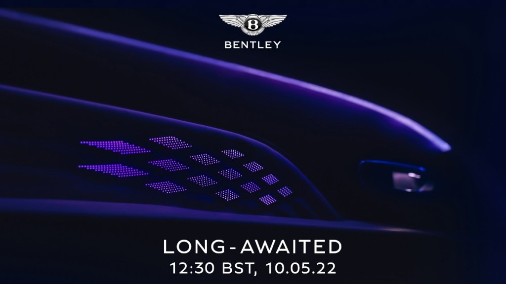 Bentley Teaser May 10