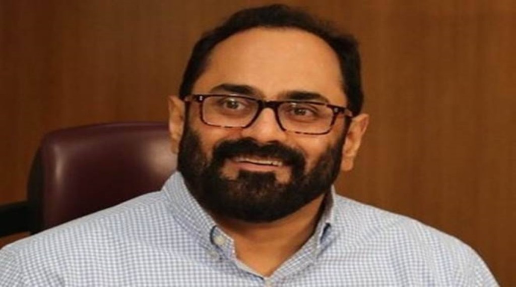 Minister of state for electronics and IT Rajeev Chandrasekhar