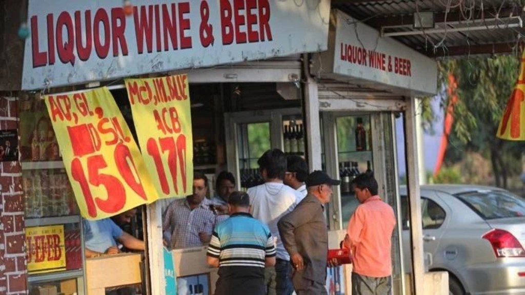 A viral social media post claimed that people can apply for a pipeline to get liquor supply at home for a price. 