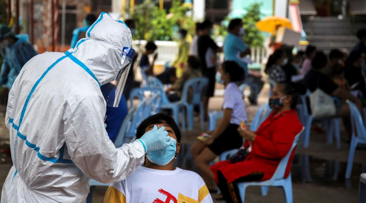 Covid19 testing Thailand Reuters file photo