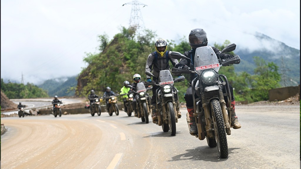 Jawa-Yezdi Motorcycle riders on Taktsang Trail 2022
