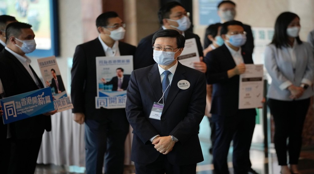 John Lee, hong kong elections