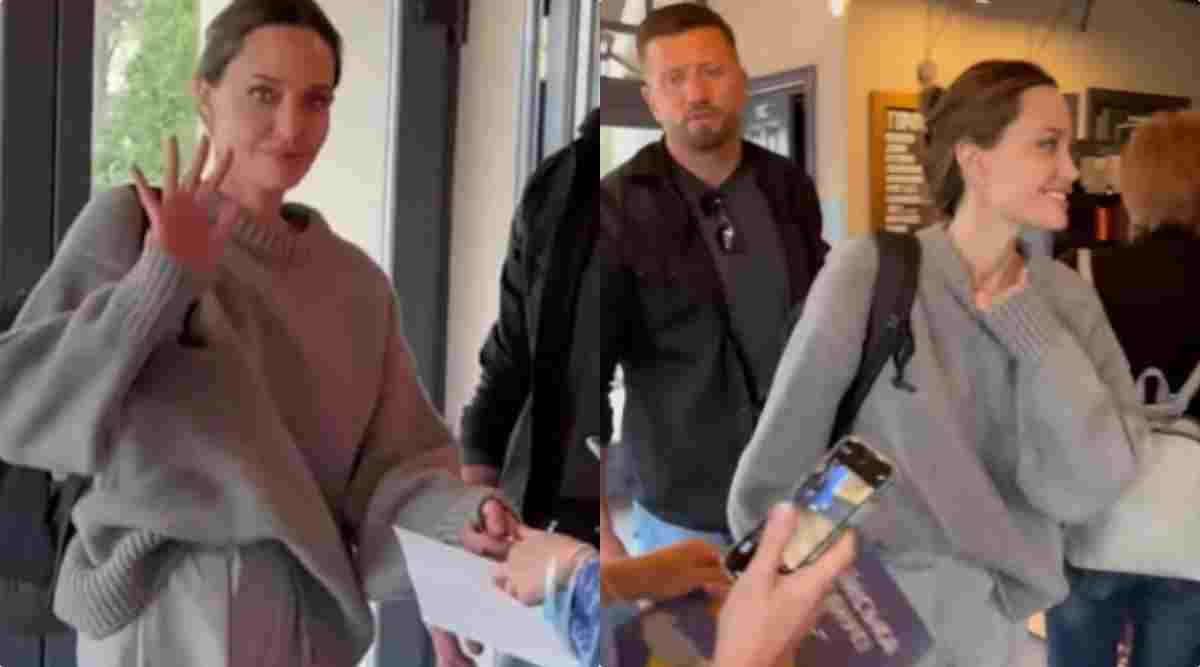 Angelina Jolie makes shock Ukraine go to, meets youngsters