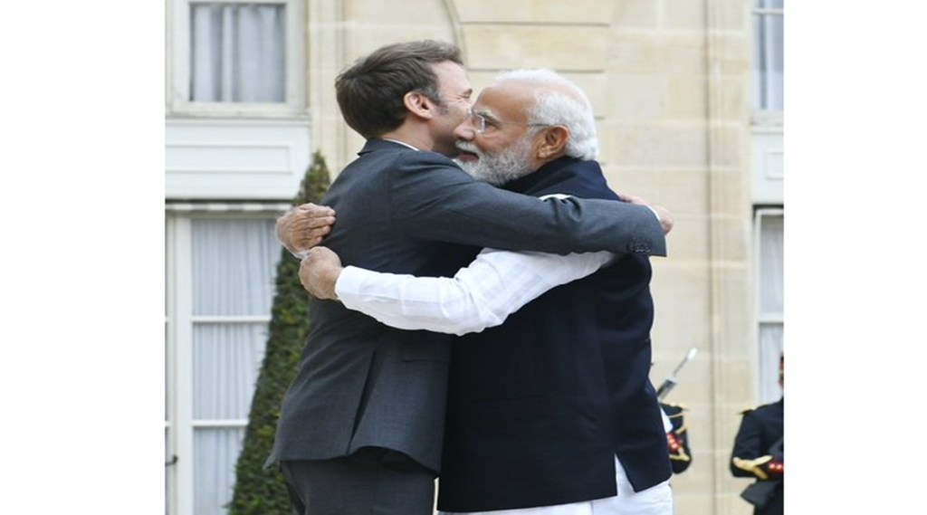 modi macron meet