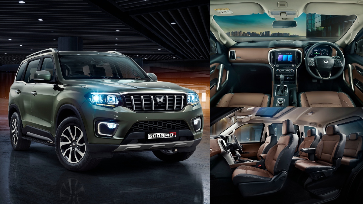 2022 Mahindra ScorpioN interior revealed Gets sunroof, captain seats