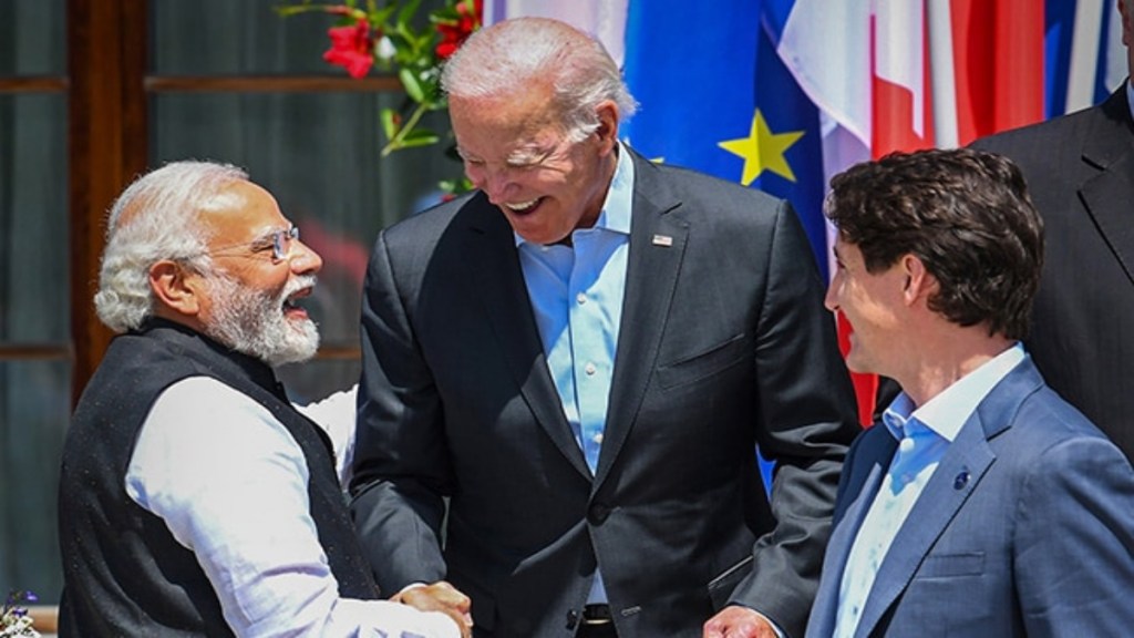 This was the first meeting between Prime Minister Narendra Modi and US President Joe Biden after the Quad Summit in Japan in May this year. 