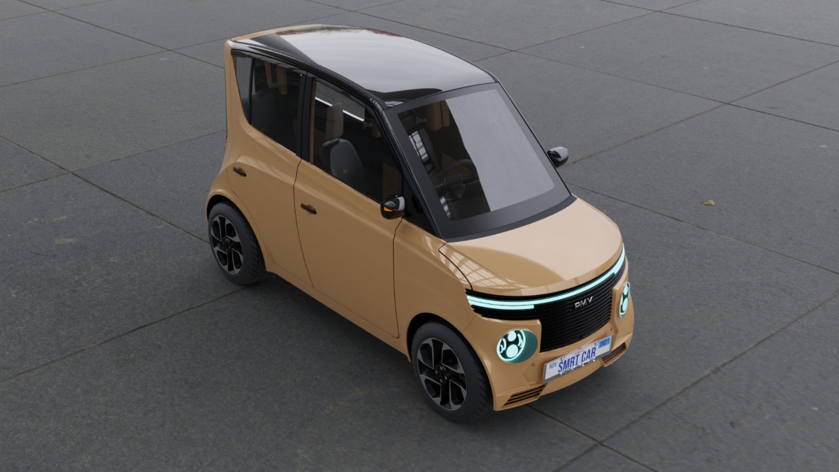 PMV EaSE micro electric car to be unveiled on November 16 Up to 200