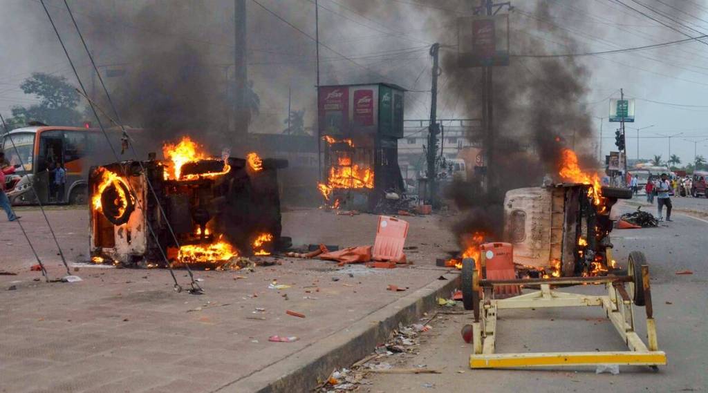 Nupur Sharma row: Violence erupts in Bengal's Howrah district. (PTI)