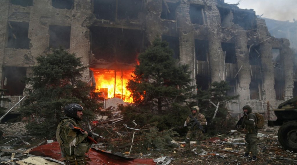 russian bombing