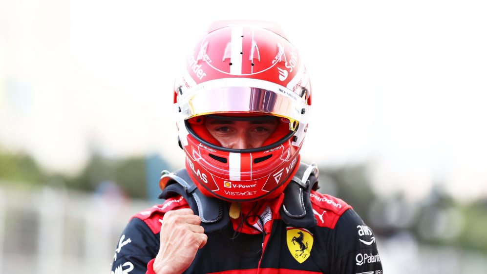 F1 2022: Leclerc beats Perez to win Baku pole