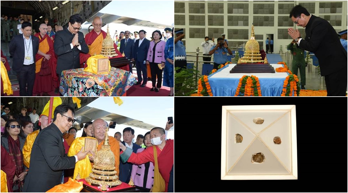 Kapilavastu relics Four holy Lord Buddha relics arrive in Mongolia for