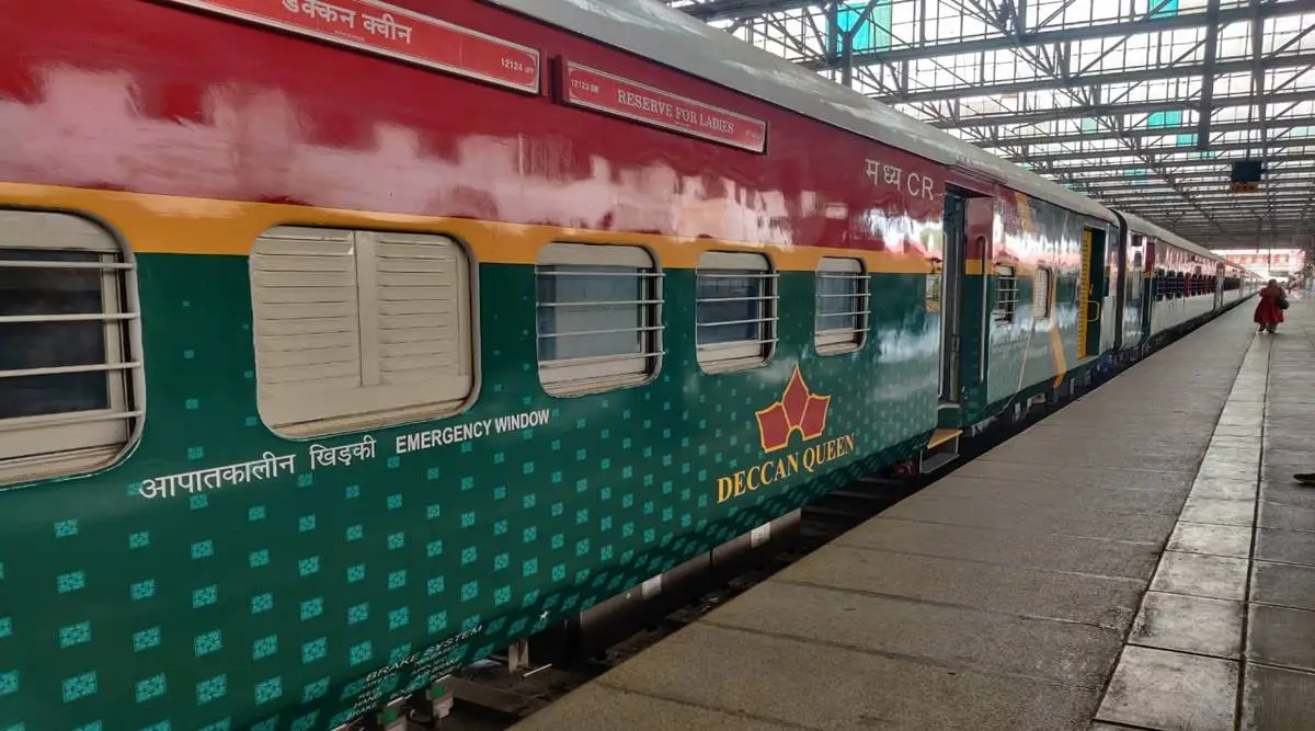 Deccan Queen Indian Railways first MumbaiPune deluxe train completes