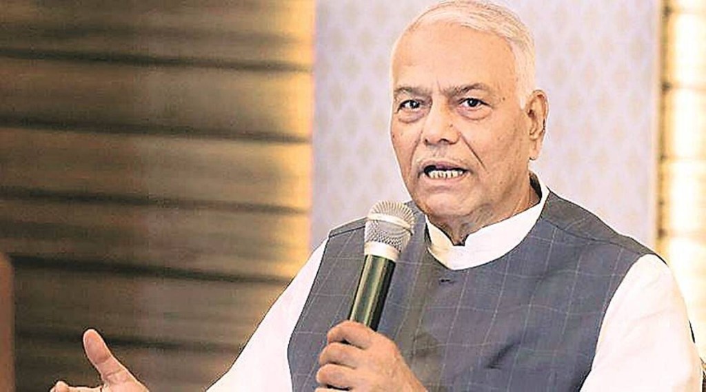 On Saturday, while urging all MLAs and MPs to pay heed to their conscience while voting, Sinha said that the ruling party at the Centre is crushing democracy by snatching other parties' right to oppose.