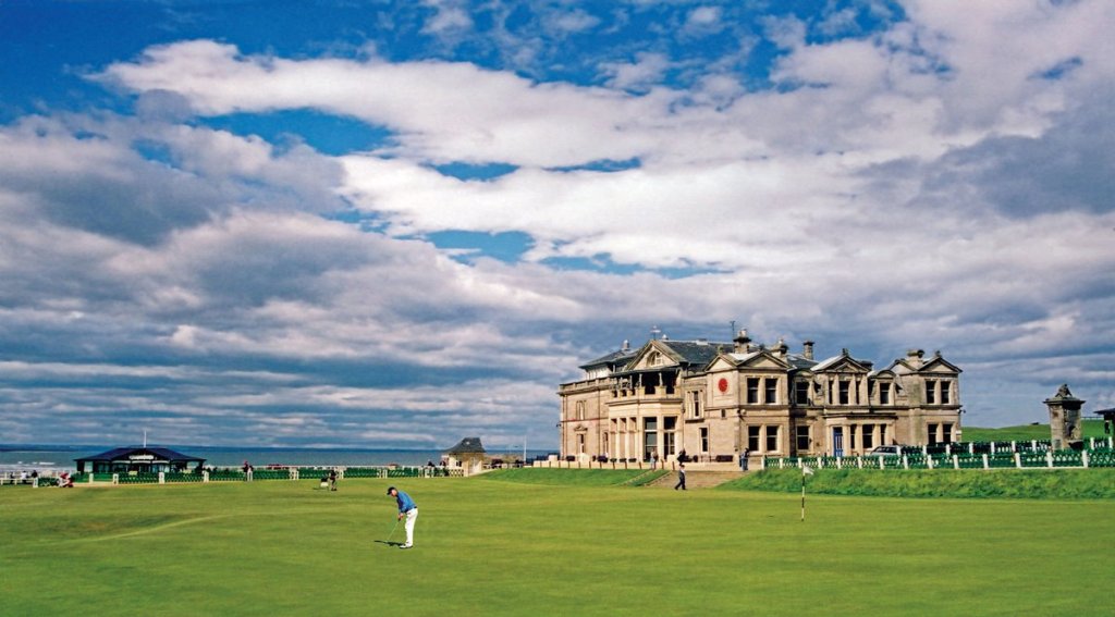 The Old Course at St Andrews, Scotland