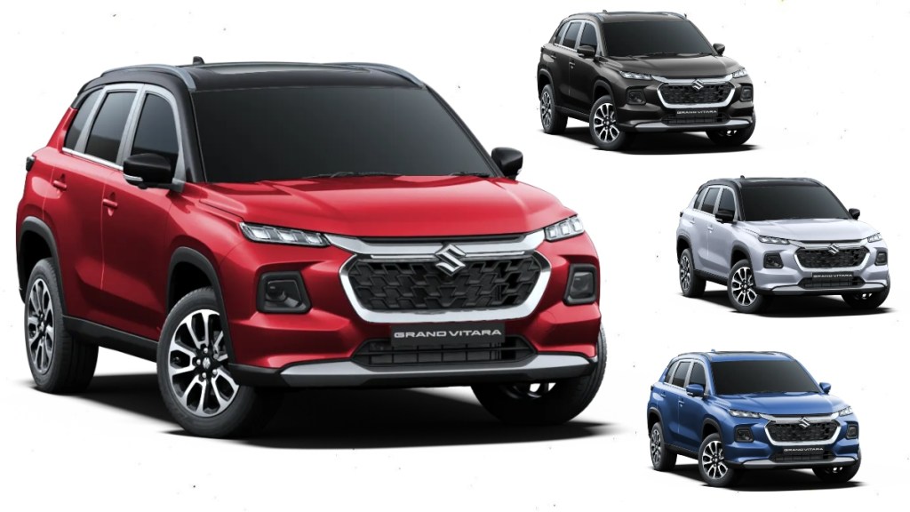 2022 Maruti Suzuki Grand Vitara colours
