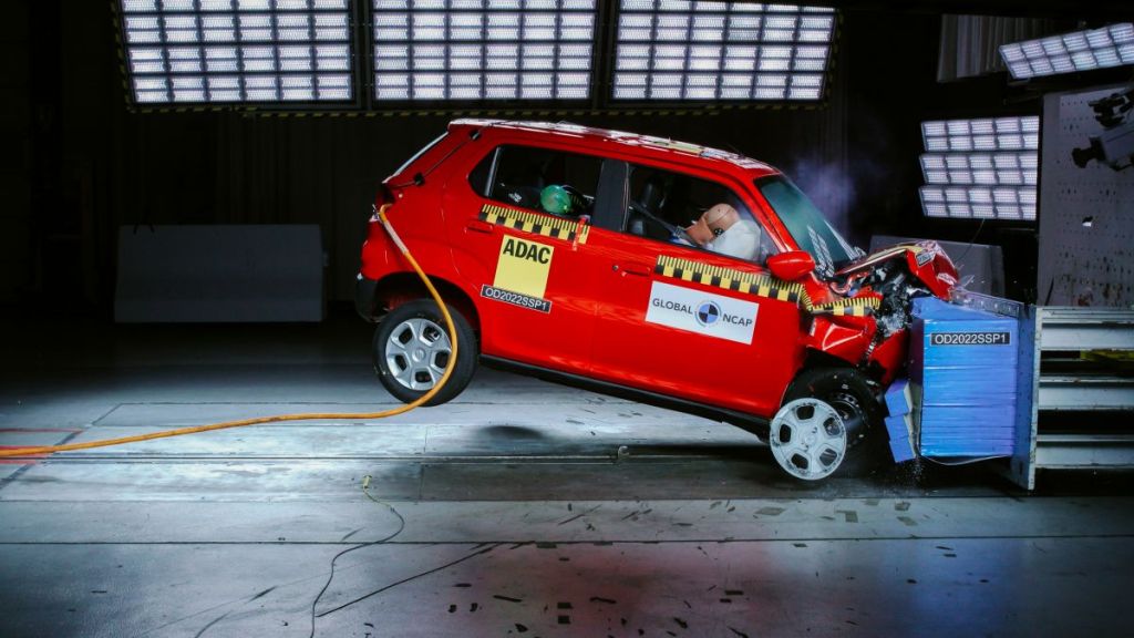 Maruti SPresso gets 3star safety rating in NCAP's Safer Cars for