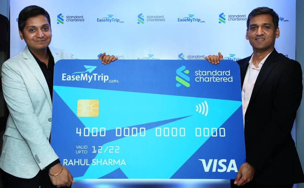 Standard Chartered and EaseMyTrip launch Co-branded Credit Card