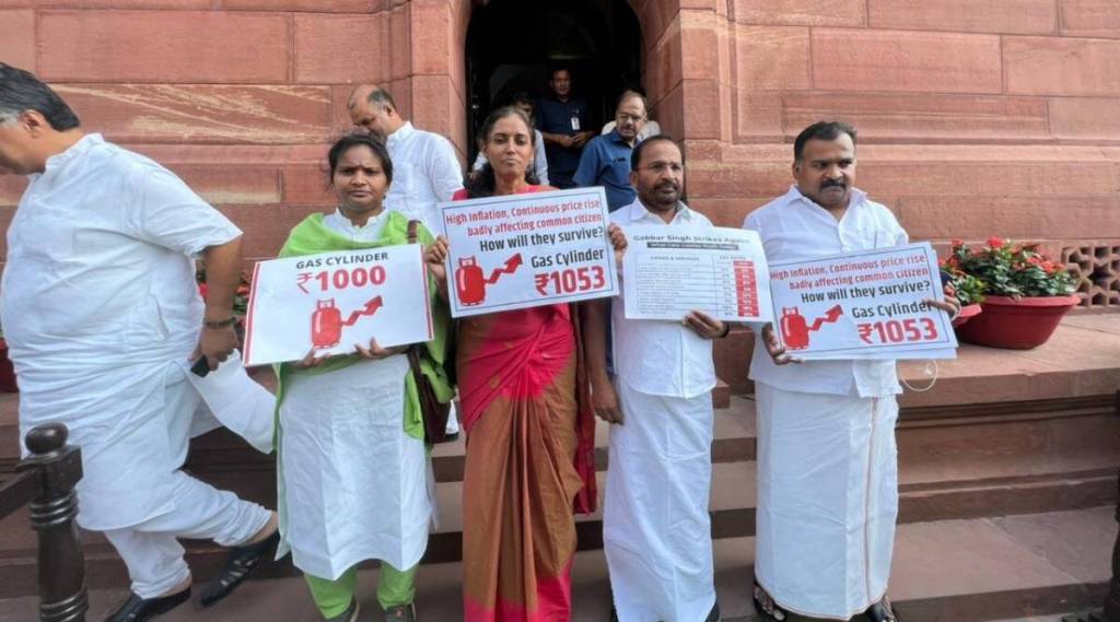 Four Congress MPs were suspended from Lok Sabha for the entire Monsoon session over unruly behaviour. (ANI)
