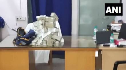 The MLAs had told the police that the cash was being taken to Kolkata's Barabazar area to gift to people from the tribal community. (ANI)