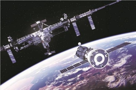 The bag was discarded by the station's commercial cargo ship and will burn up upon re-entering Earth's atmosphere