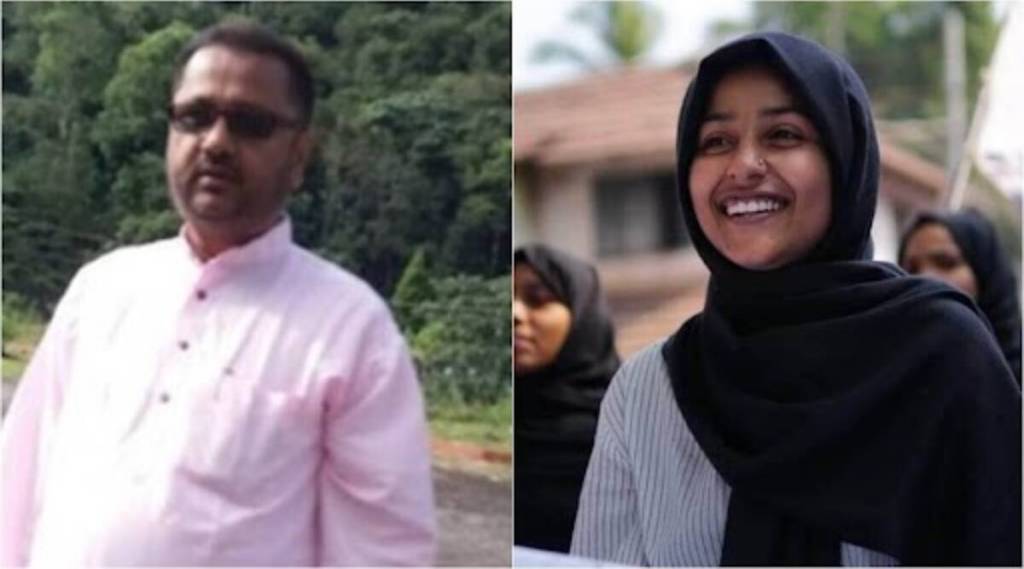 Mohammad Javed and Afreen Fatima are father-daughter duo at the centre of Prayagraj demolition. (Express photo)