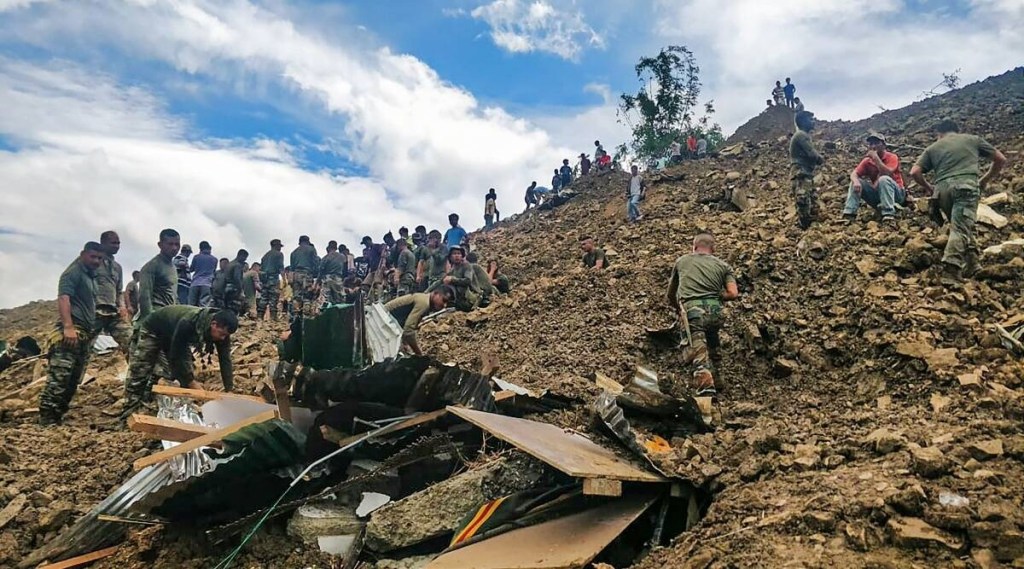 manipur landslide