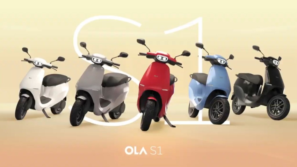 2022 Ola S1 electric scooter