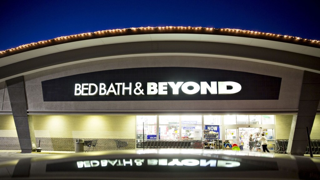 Bed Bath & Beyond shares drop as top shareholder exits Brand Wagon