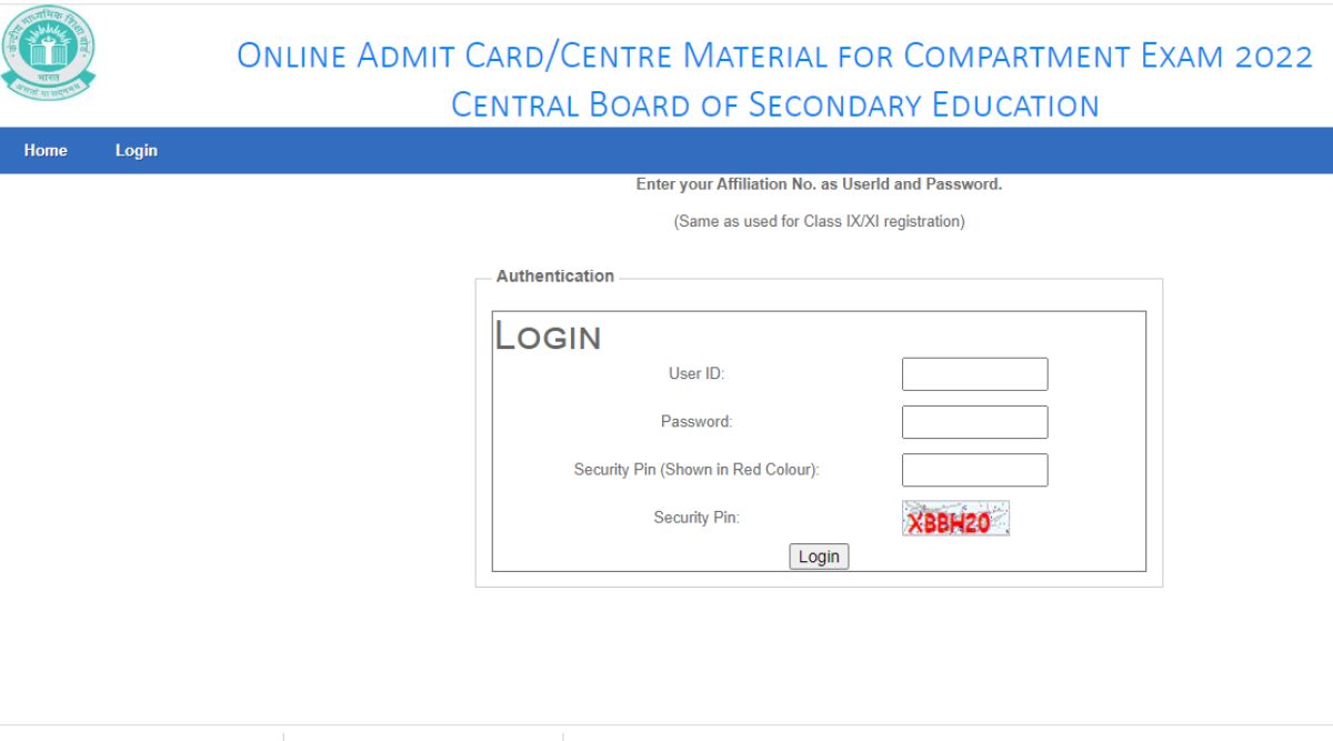CBSE class 10th, 12th compartment exam Admit card 2022 out at cbse.gov