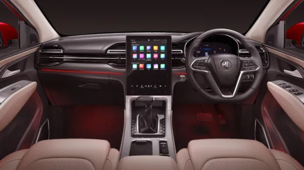 2022 MG Hector interior dashboard