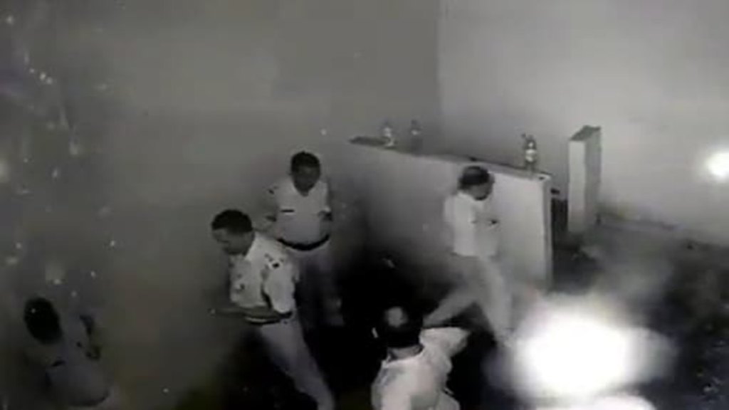 Screengrab from CCTV footage. 