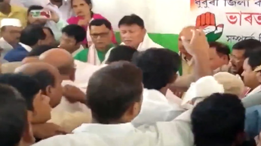 Screengrab from video tweeted by ANI